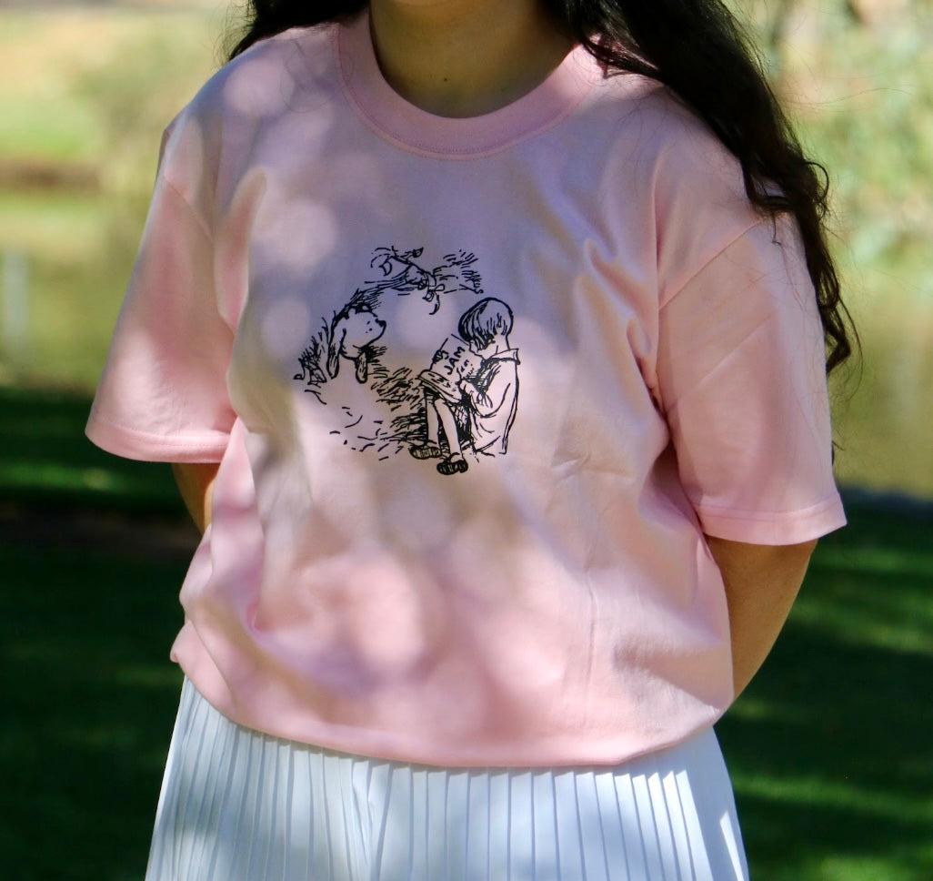 Pooh’s Story-time Tee - Pink