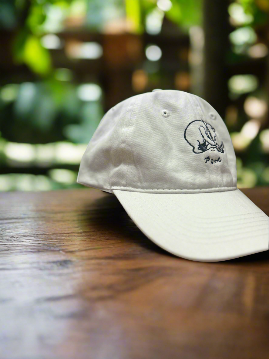 Pooh’s Signature Cap - White