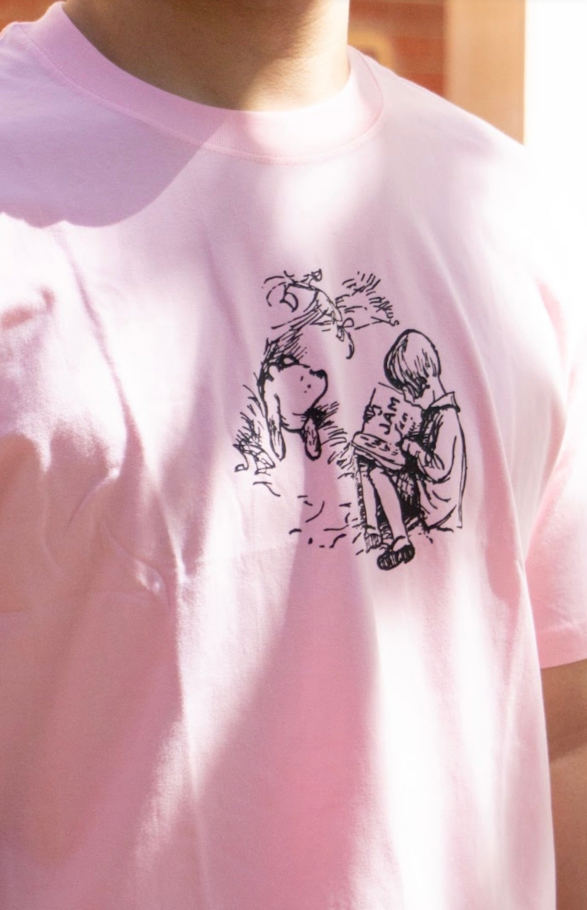 Pooh’s Story-time Tee - Pink