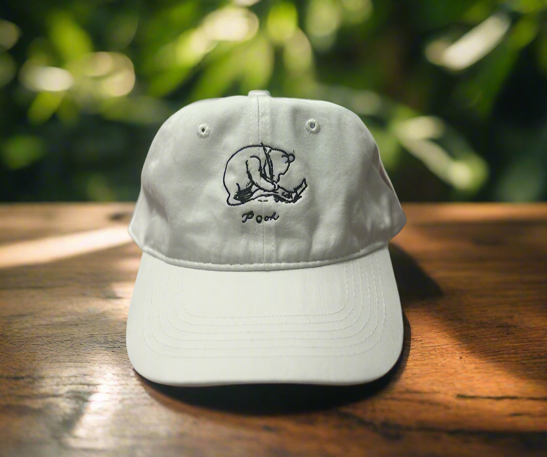 Pooh’s Signature Cap - White