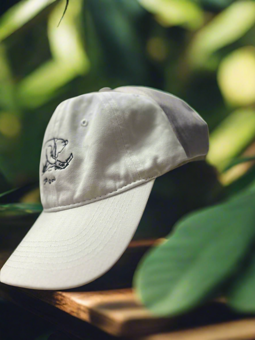 Winnie-The-Pooh Hat - Pooh's Signature Cap - White