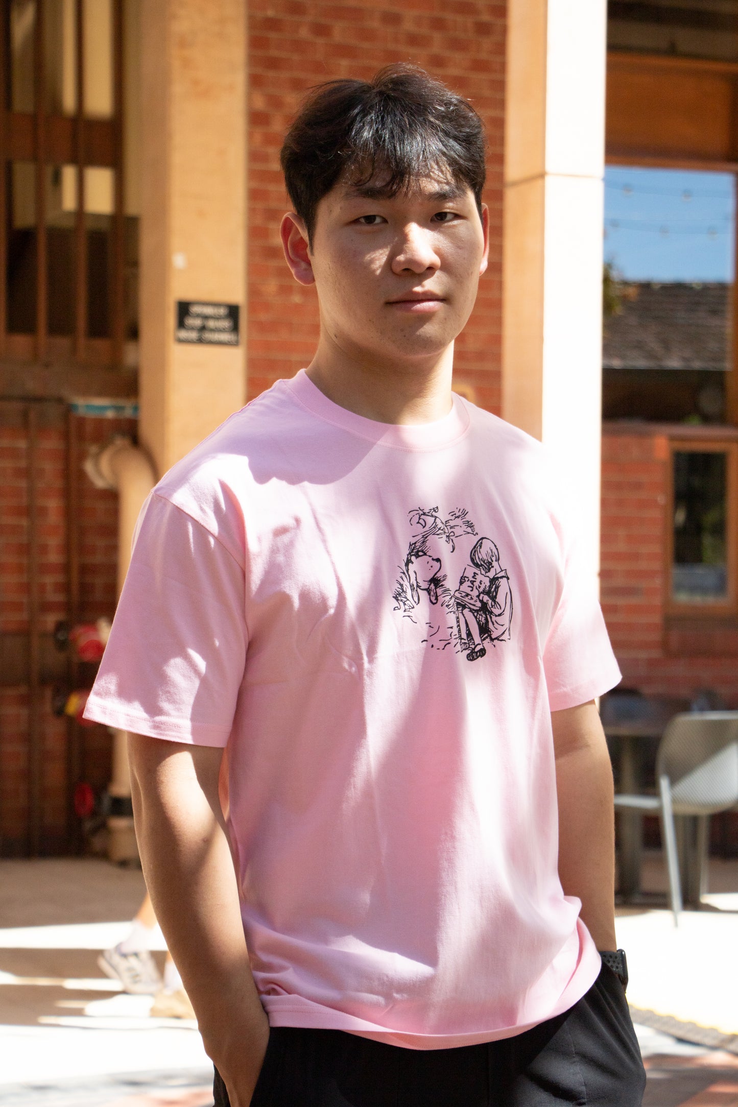 Pooh’s Story-time Tee - Pink