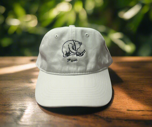 Pooh’s Signature Cap - White